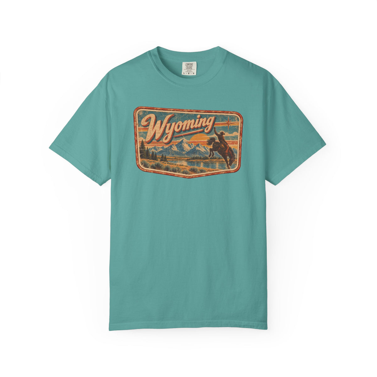 Wyoming - Unisex Garment-Dyed T-shirt