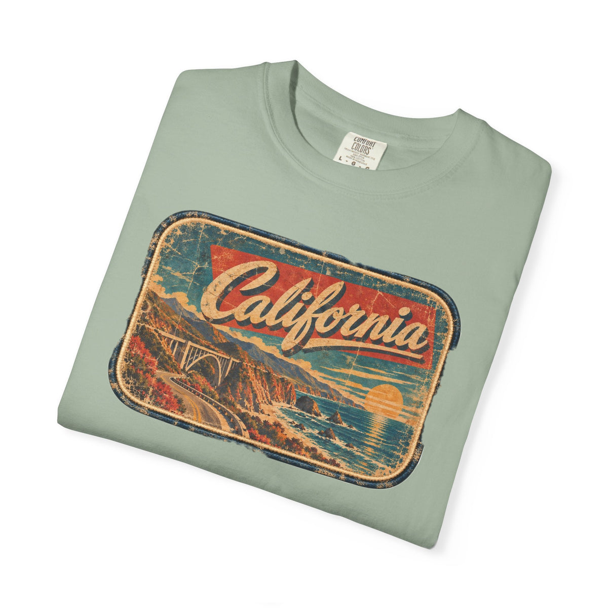 California - Unisex Garment-Dyed T-shirt