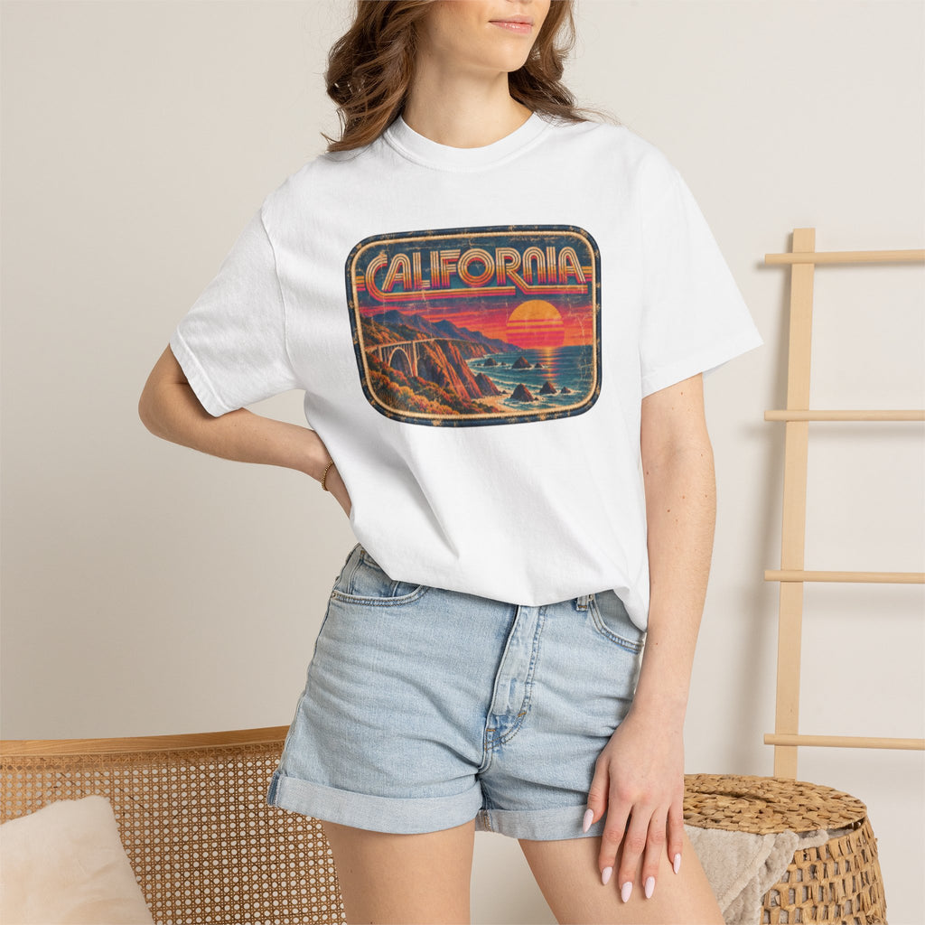 California - Unisex Garment-Dyed T-shirt