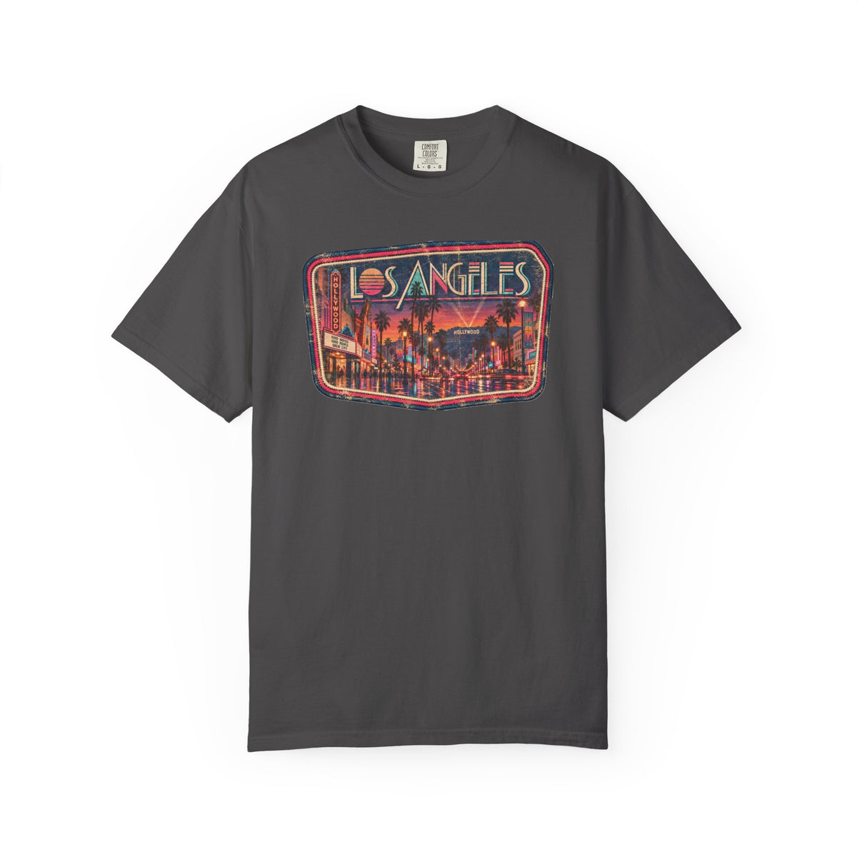 Los Angeles - Unisex Garment-Dyed T-shirt