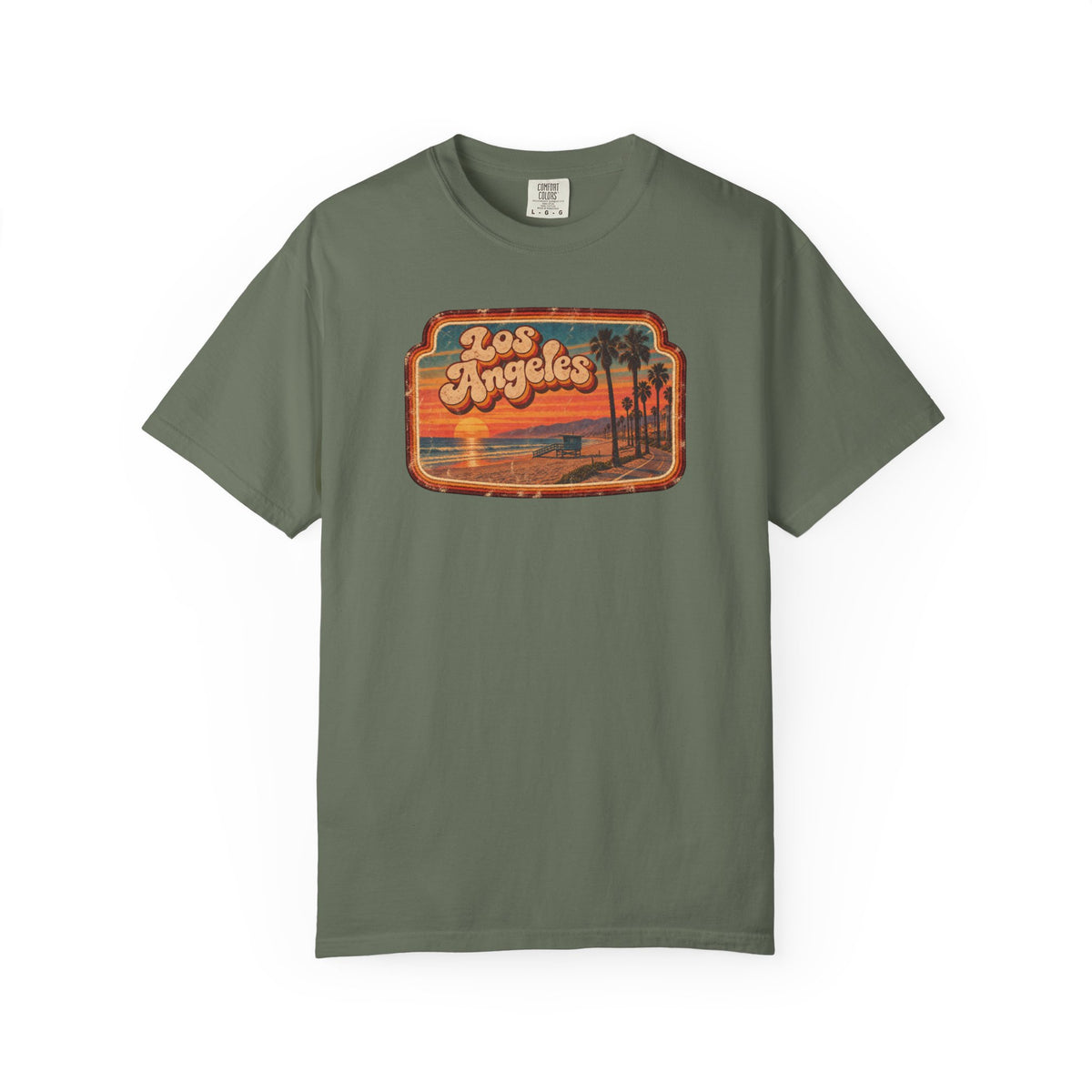 Los Angeles - Unisex Garment-Dyed T-shirt
