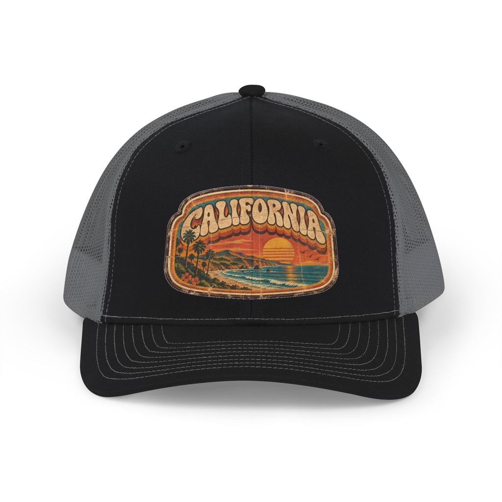 California Beach Retro Snapback Trucker Cap