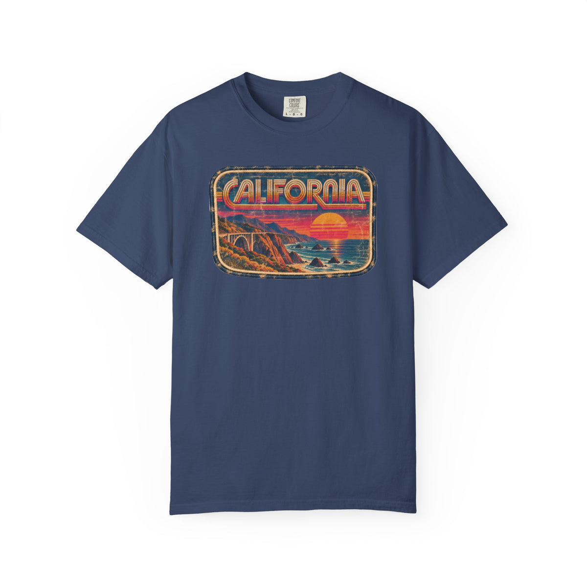 California - Unisex Garment-Dyed T-shirt