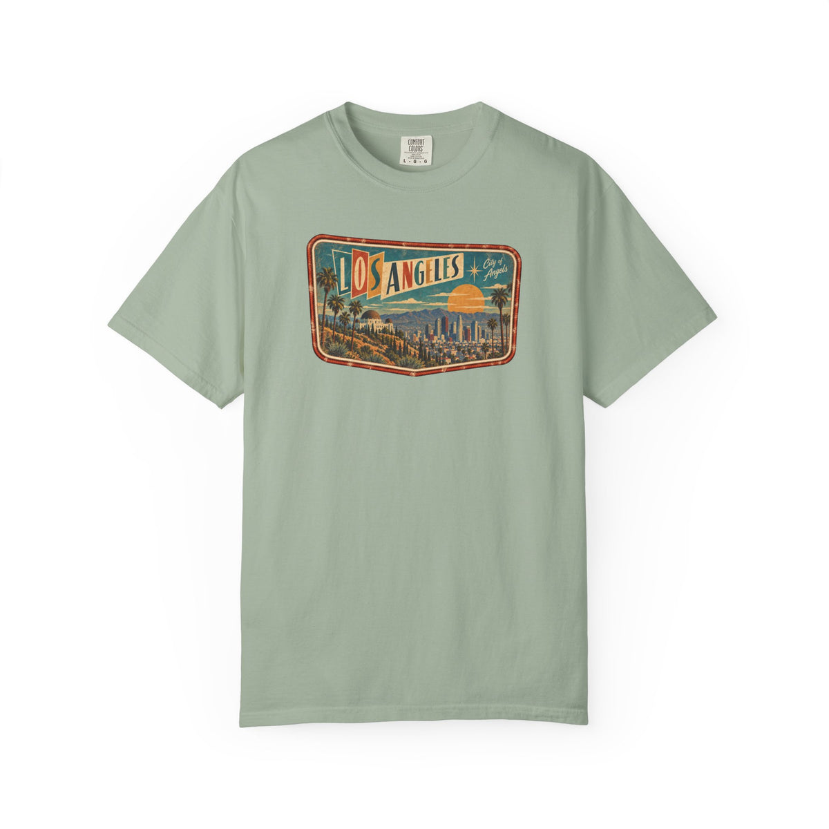 Los Angeles - Unisex Garment-Dyed T-shirt