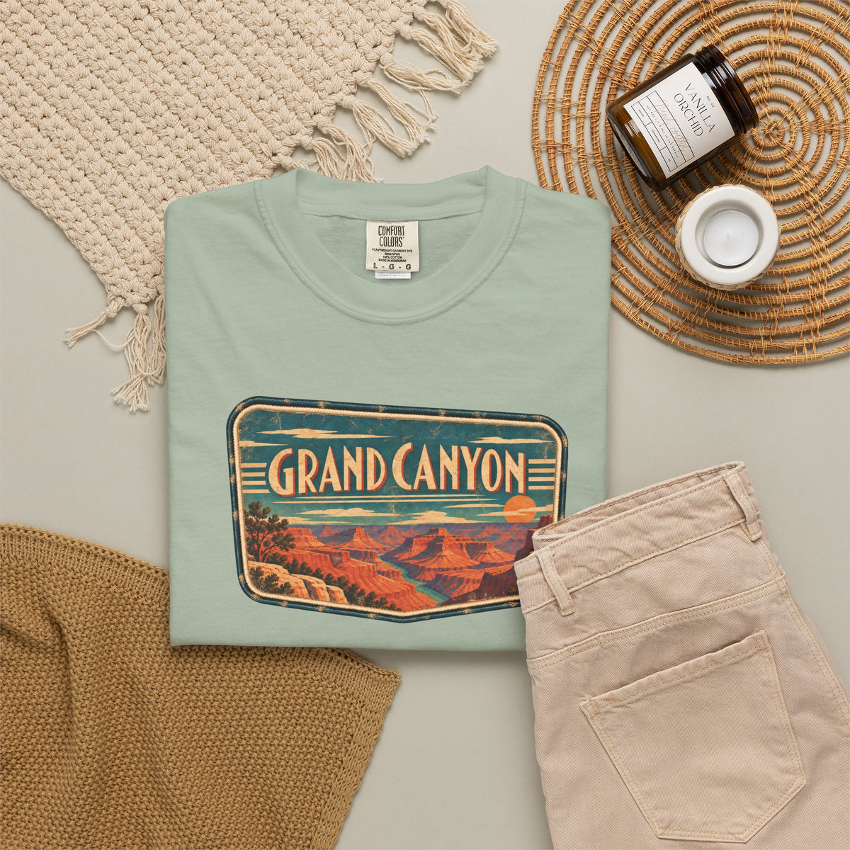 Grand Canyon - Unisex Garment-Dyed T-shirt