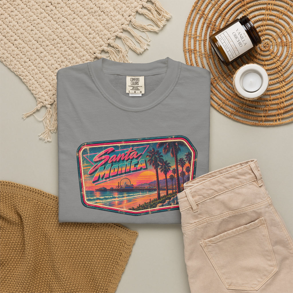 Santa Monica - Unisex Garment-Dyed T-shirt
