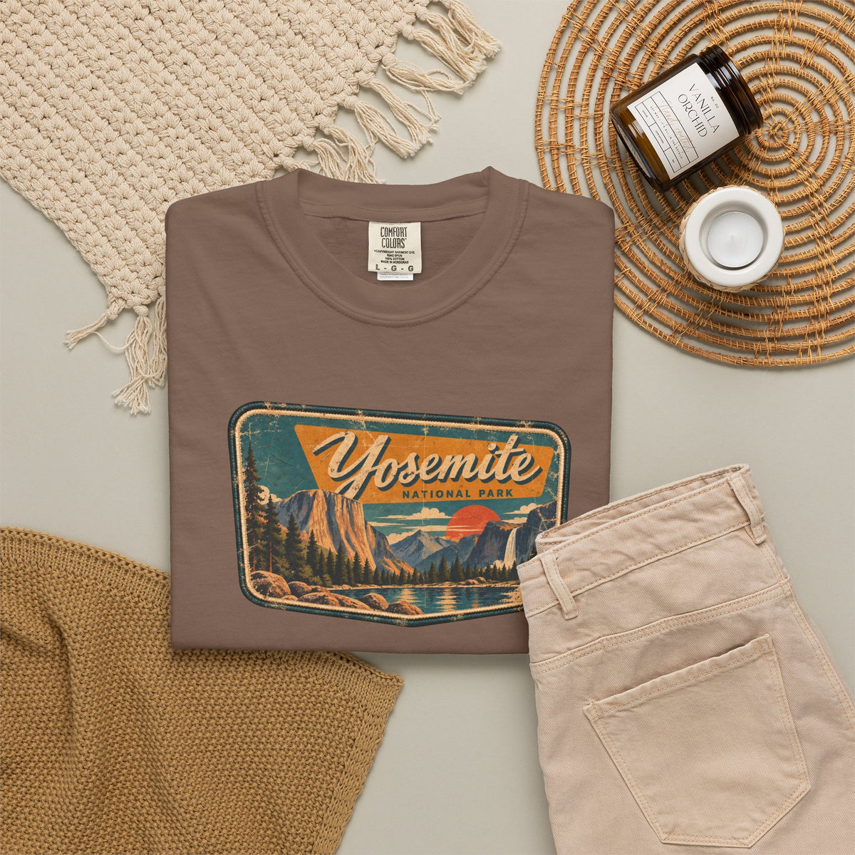 Yosemite - Unisex Garment-Dyed T-shirt
