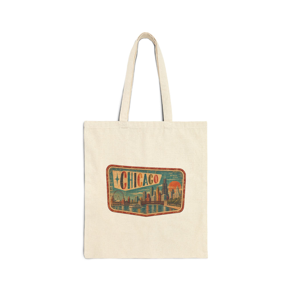 Cotton Canvas Tote Bag - Design 46