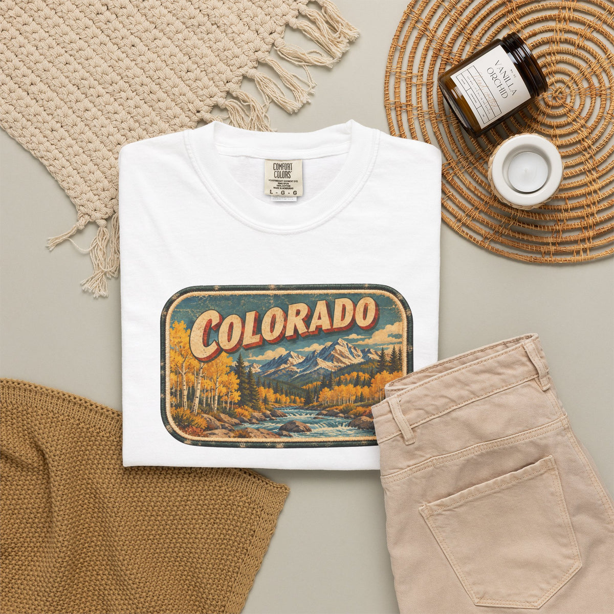 Colorado - Unisex Garment-Dyed T-shirt