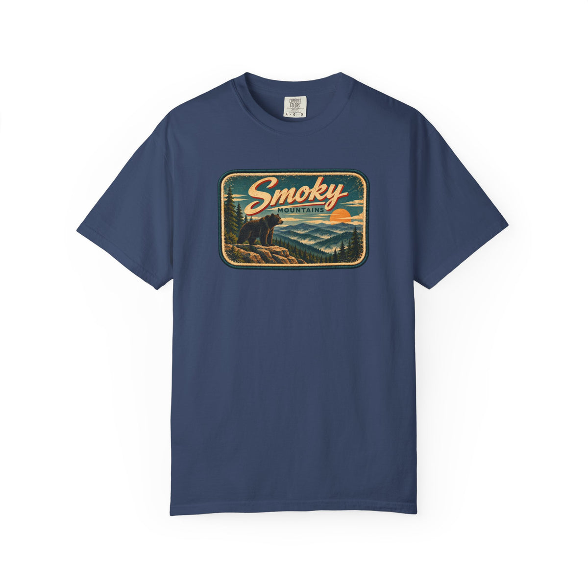 Smoky Mountains - Unisex Garment-Dyed T-shirt