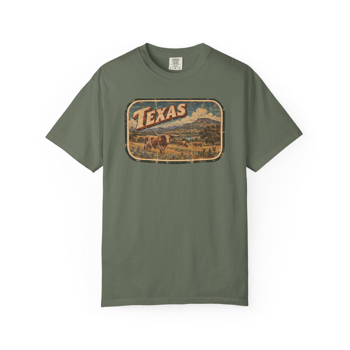 Texas - Unisex Garment-Dyed T-shirt