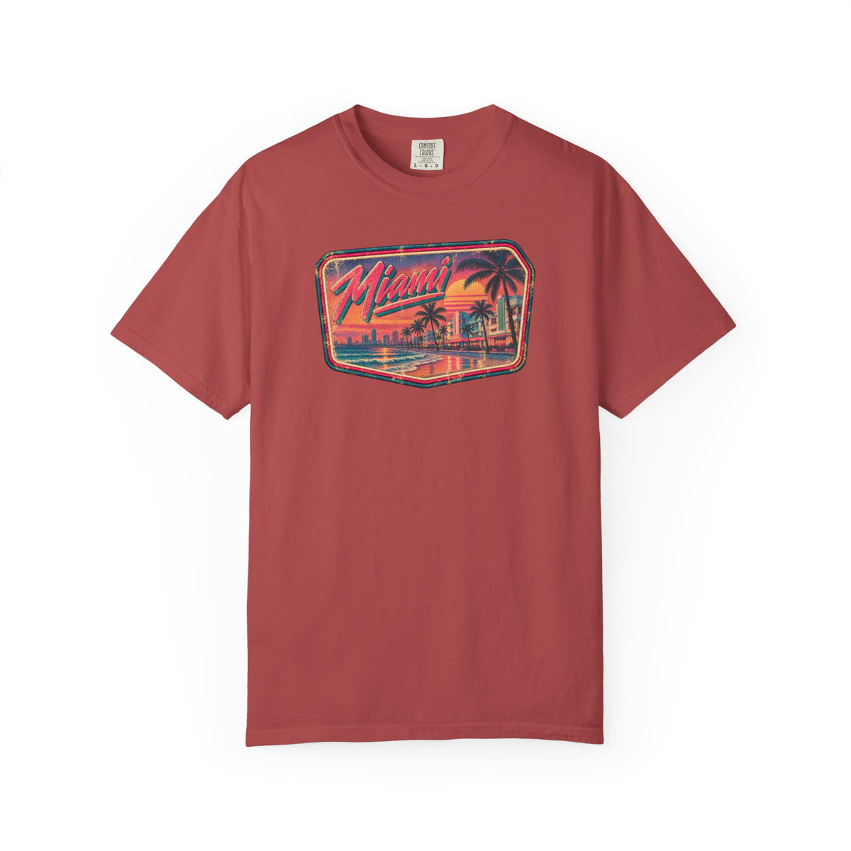 Miami - Unisex Garment-Dyed T-shirt