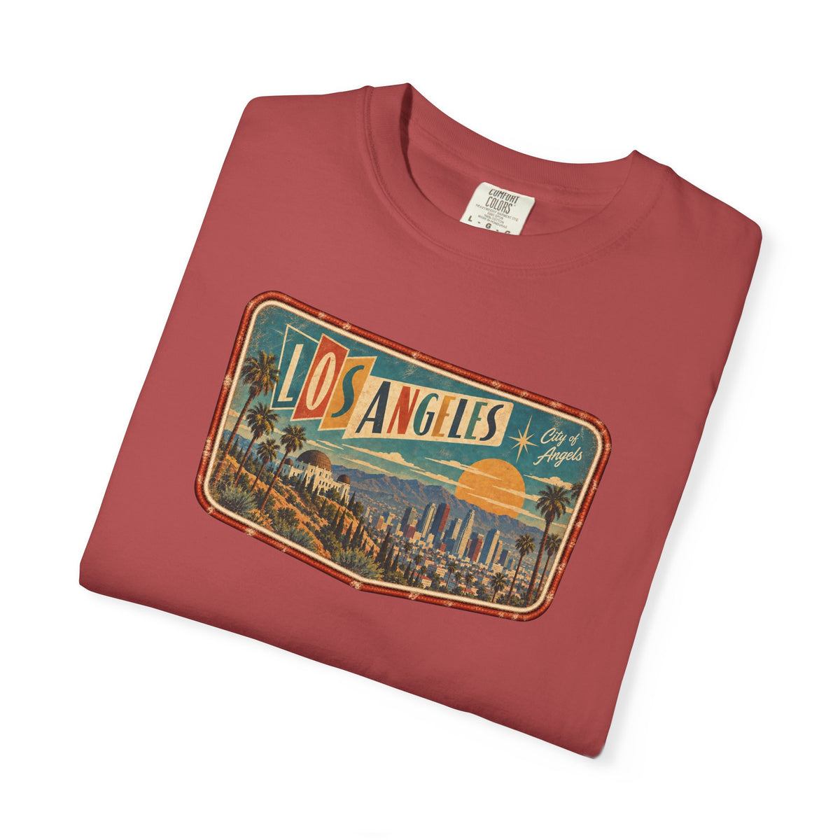Los Angeles - Unisex Garment-Dyed T-shirt