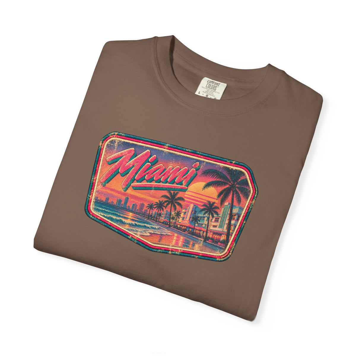 Miami - Unisex Garment-Dyed T-shirt