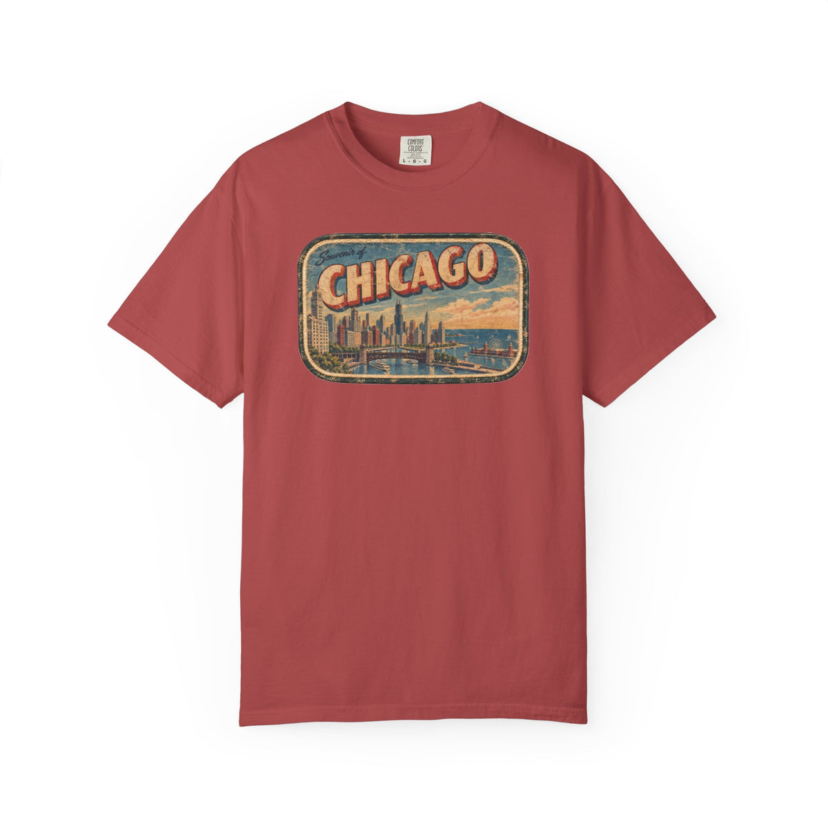 Chicago - Unisex Garment-Dyed T-shirt