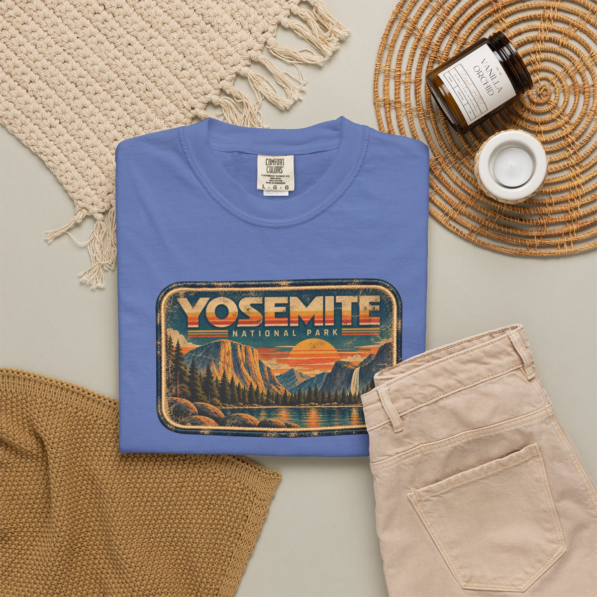 Yosemite - Unisex Garment-Dyed T-shirt