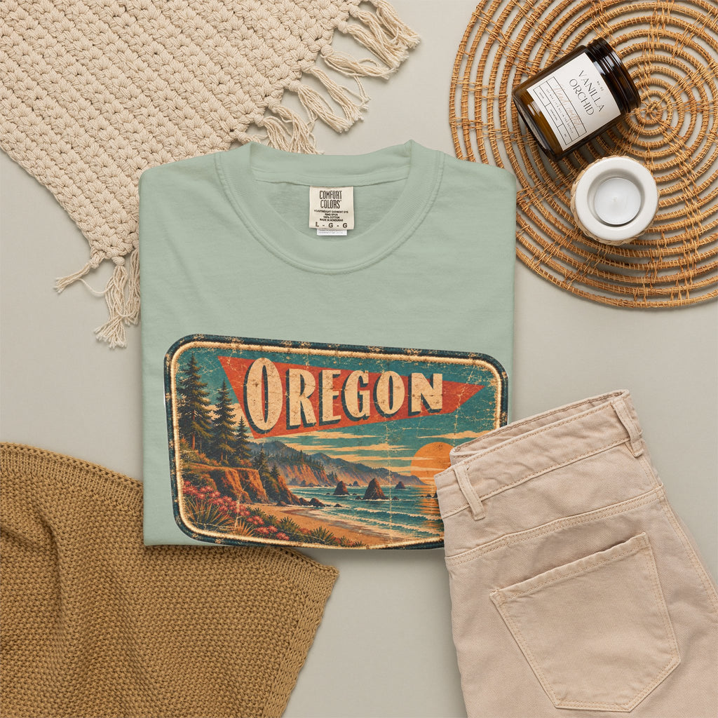 Oregon - Unisex Garment-Dyed T-shirt