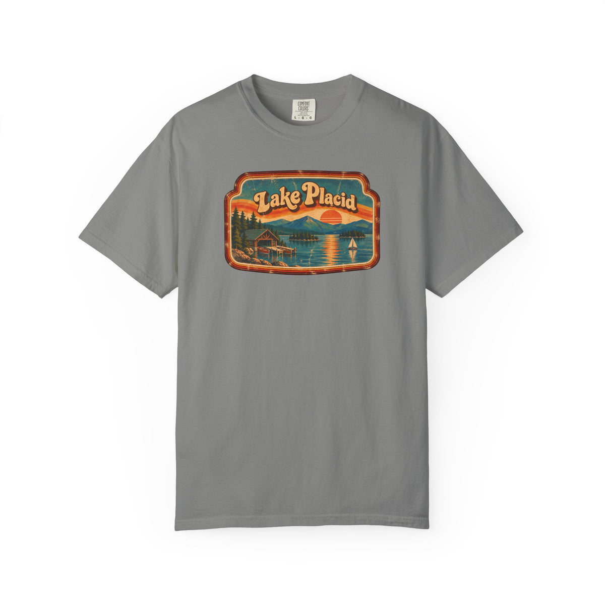Lake Placid - Unisex Garment-Dyed T-shirt