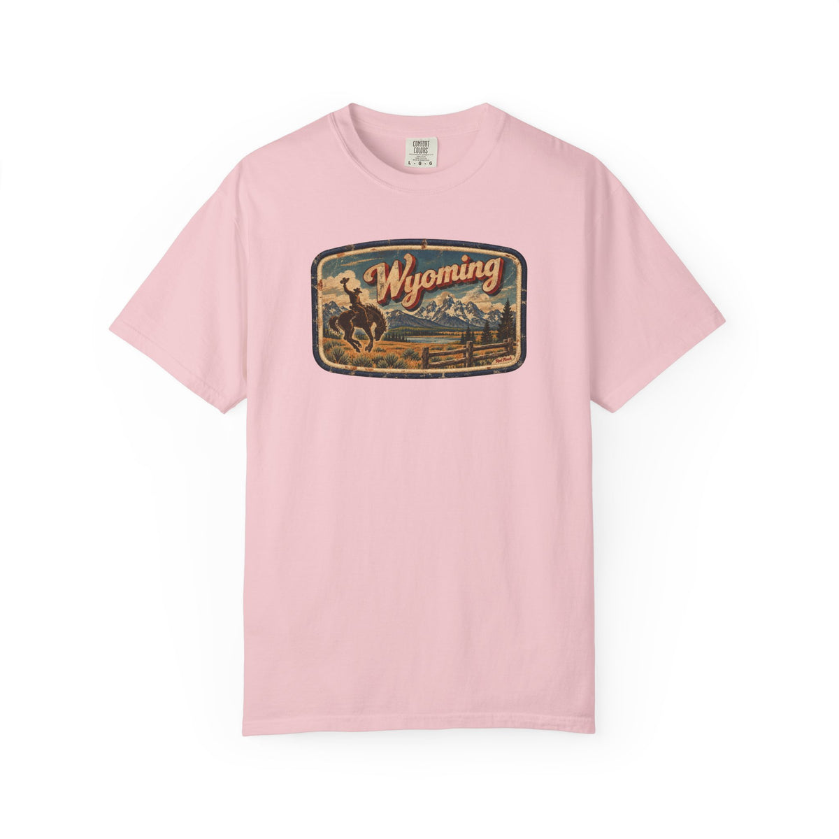Wyoming - Unisex Garment-Dyed T-shirt