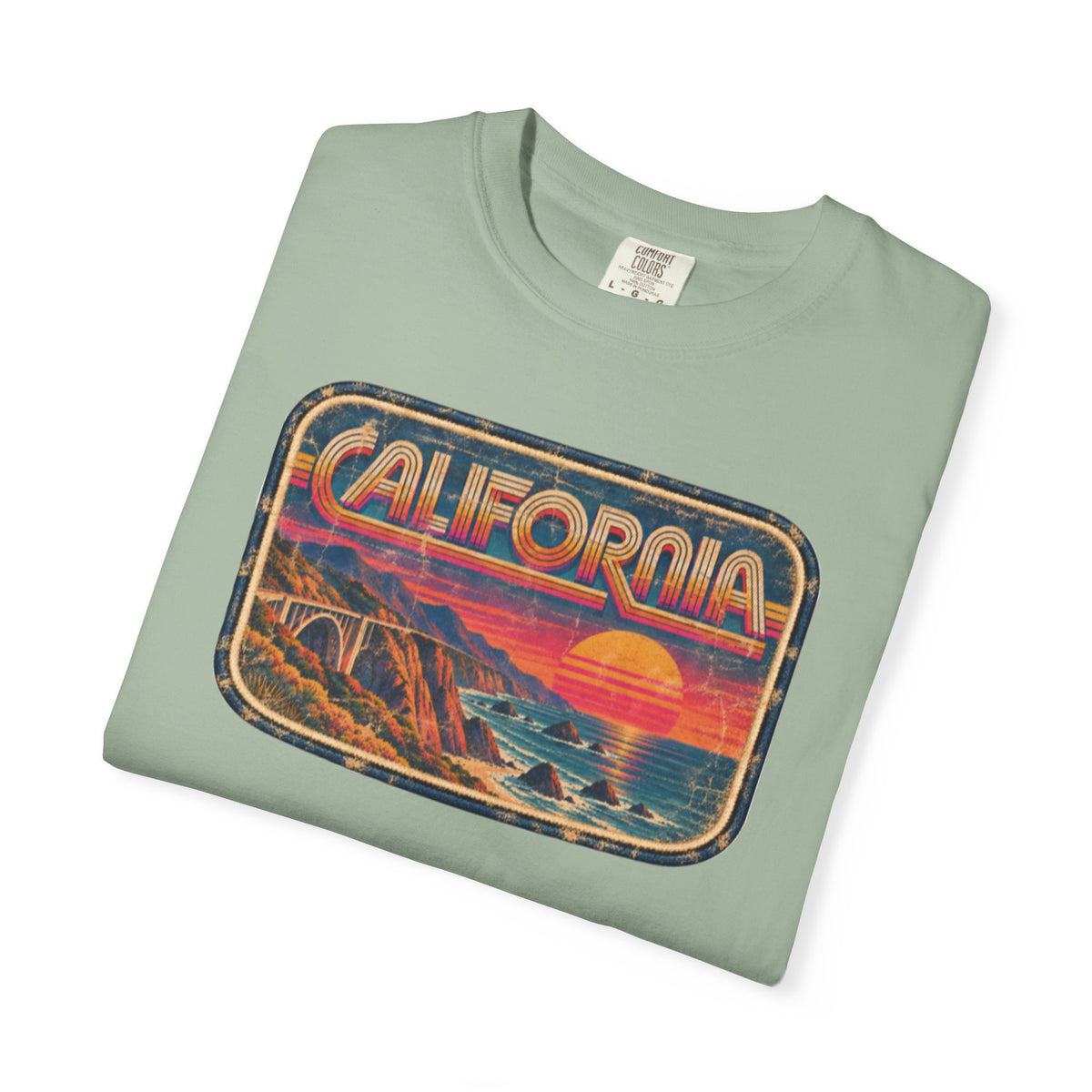 California - Unisex Garment-Dyed T-shirt