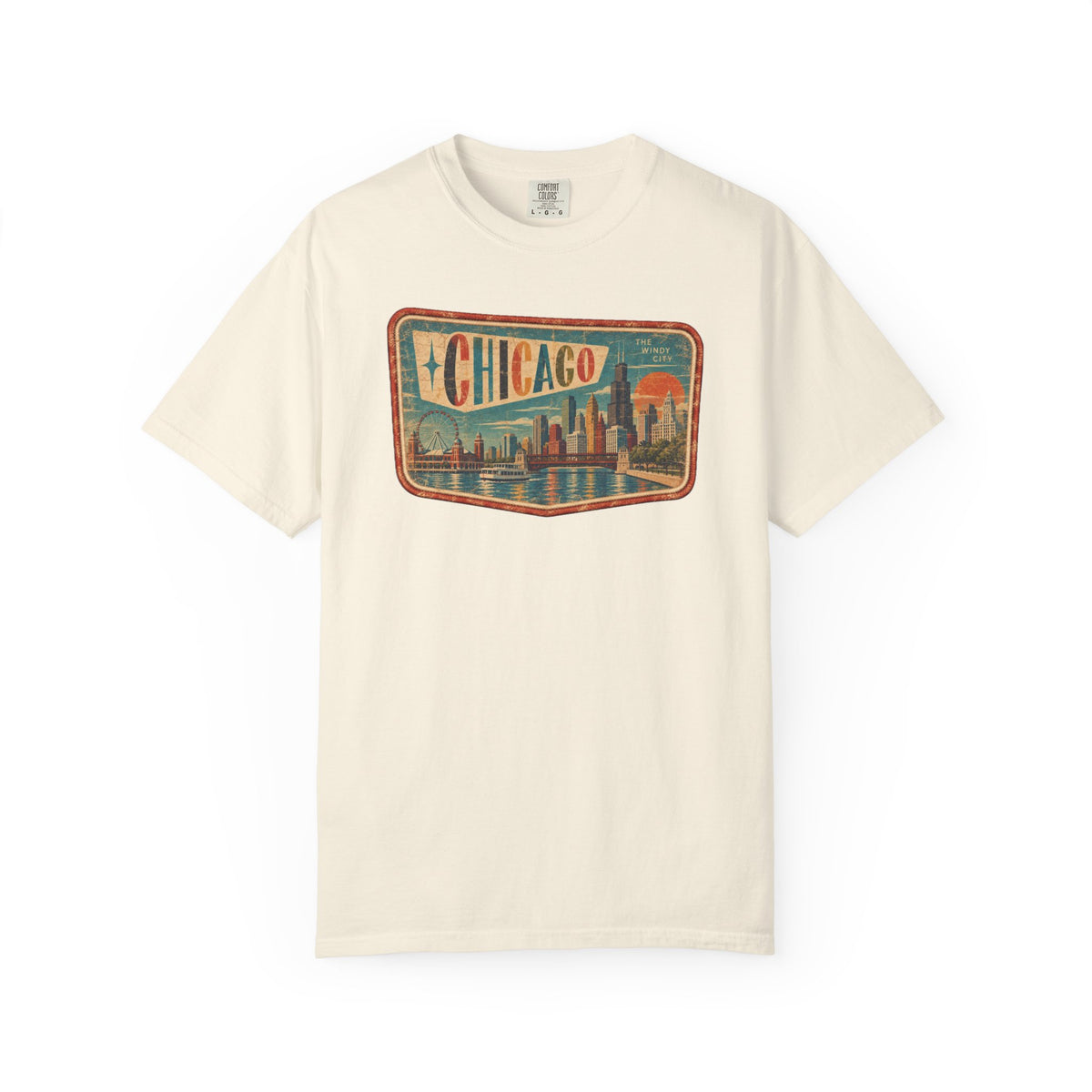 Chicago - Unisex Garment-Dyed T-shirt