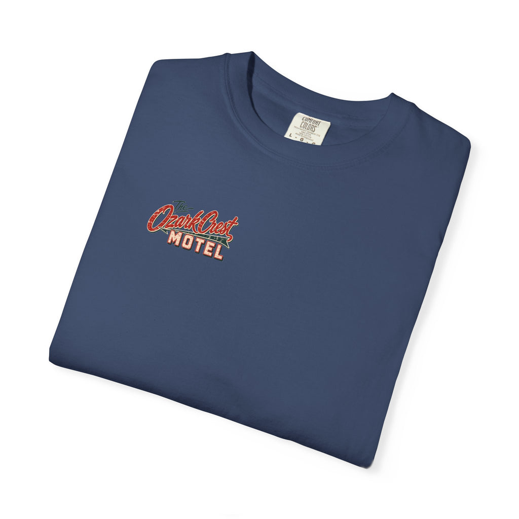The Ozark Crest Motel - Unisex Garment-Dyed T-shirt