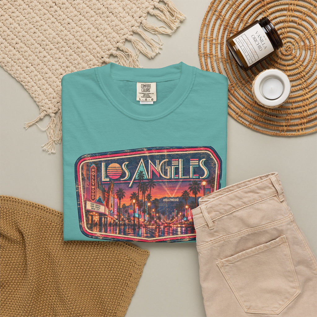 Los Angeles - Unisex Garment-Dyed T-shirt