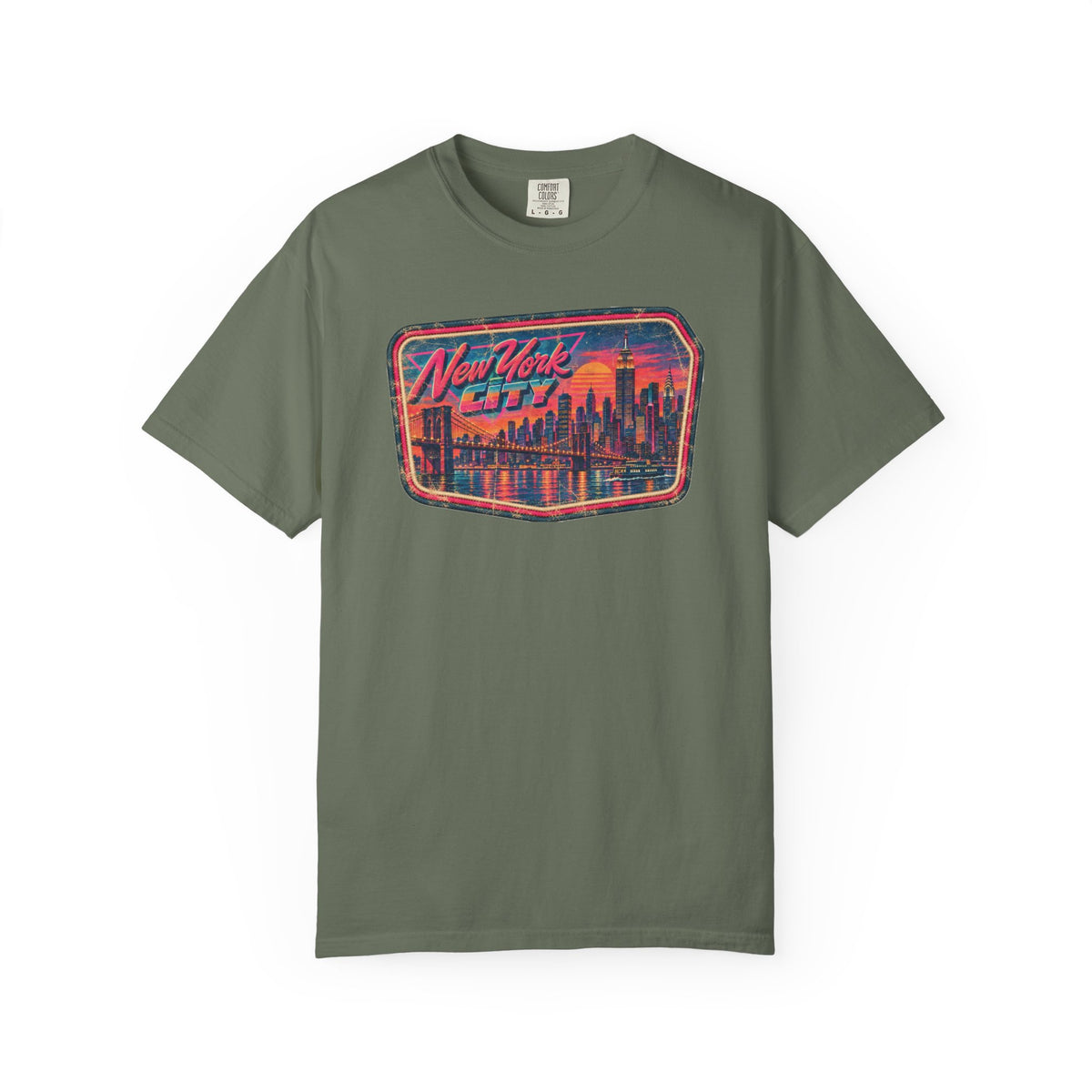 New York City - Unisex Garment-Dyed T-shirt