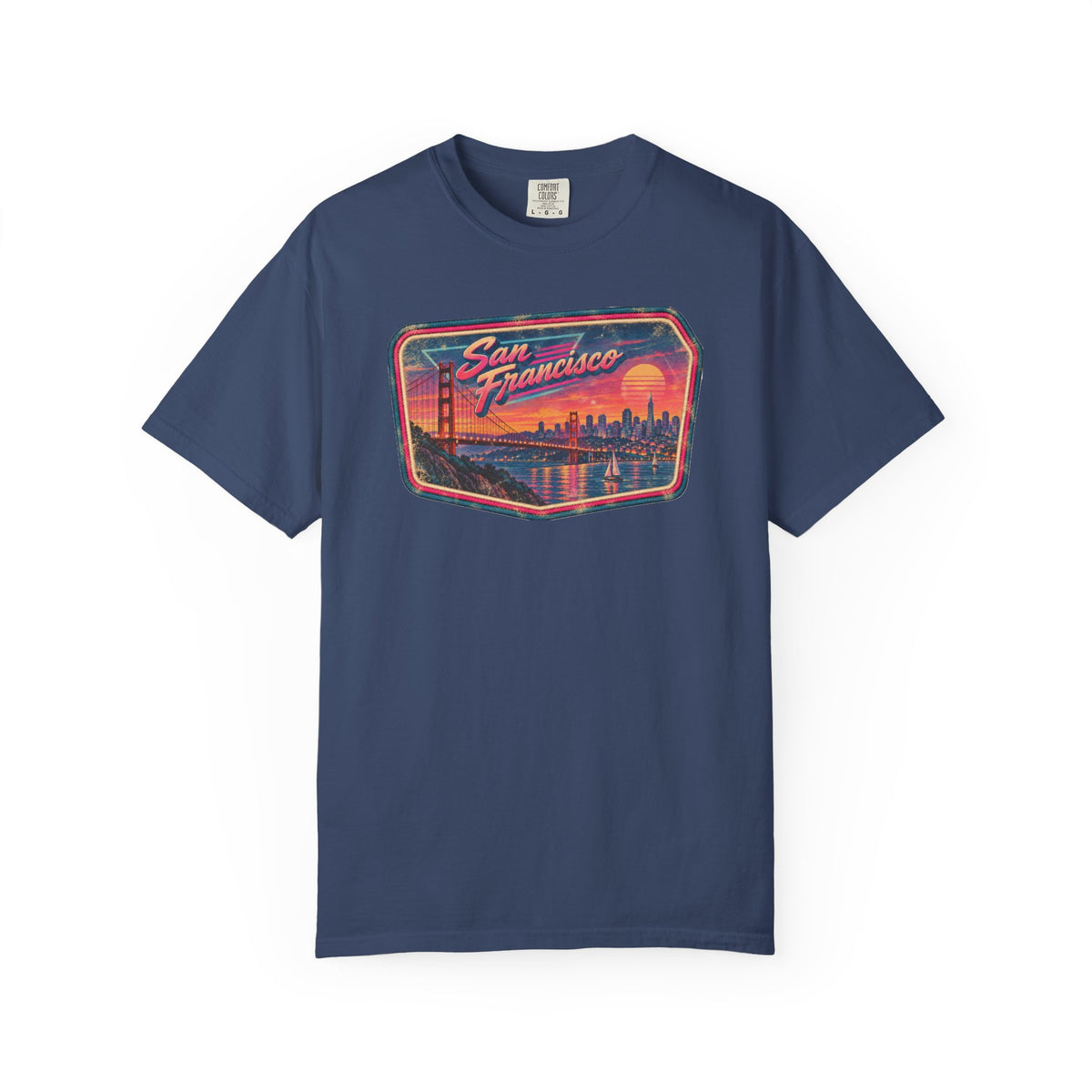 San Francisco - Unisex Garment-Dyed T-shirt