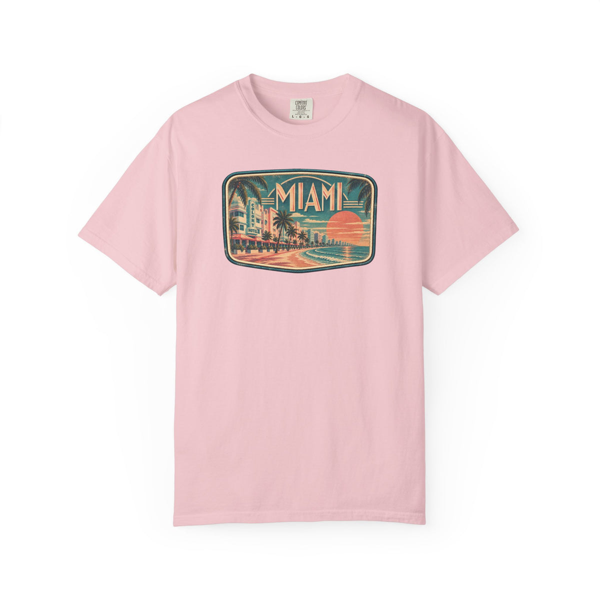 Miami - Unisex Garment-Dyed T-shirt