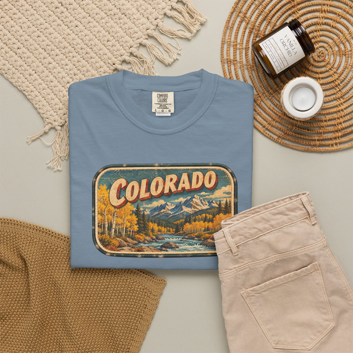Colorado - Unisex Garment-Dyed T-shirt