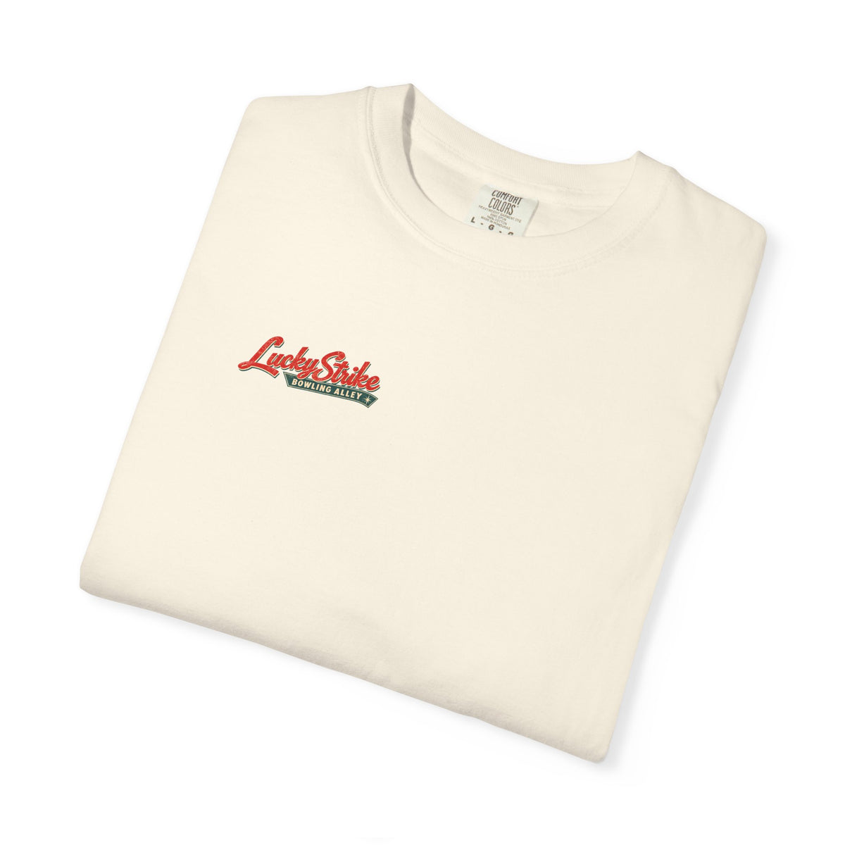 Lucky Strike Bowling Alley - Unisex Garment-Dyed T-shirt
