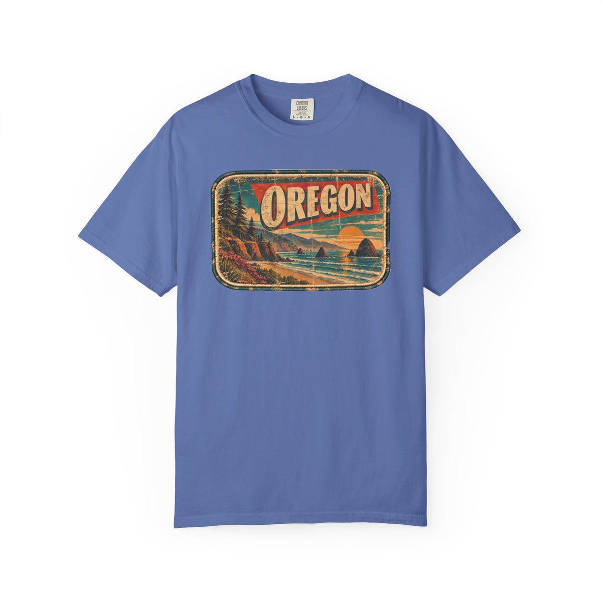 Oregon - Unisex Garment-Dyed T-shirt