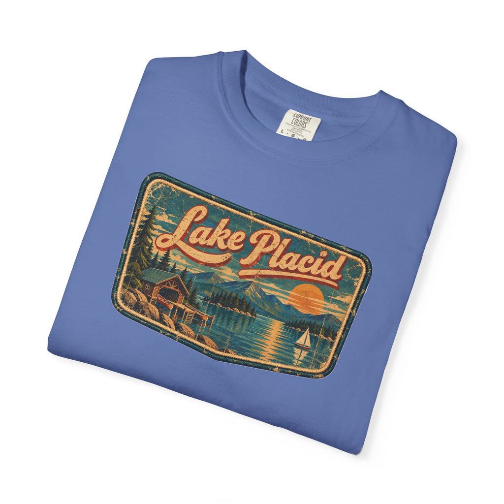 Lake Placid - Unisex Garment-Dyed T-shirt
