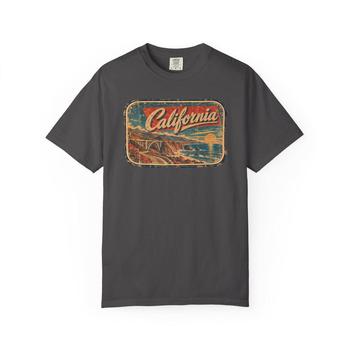 California - Unisex Garment-Dyed T-shirt