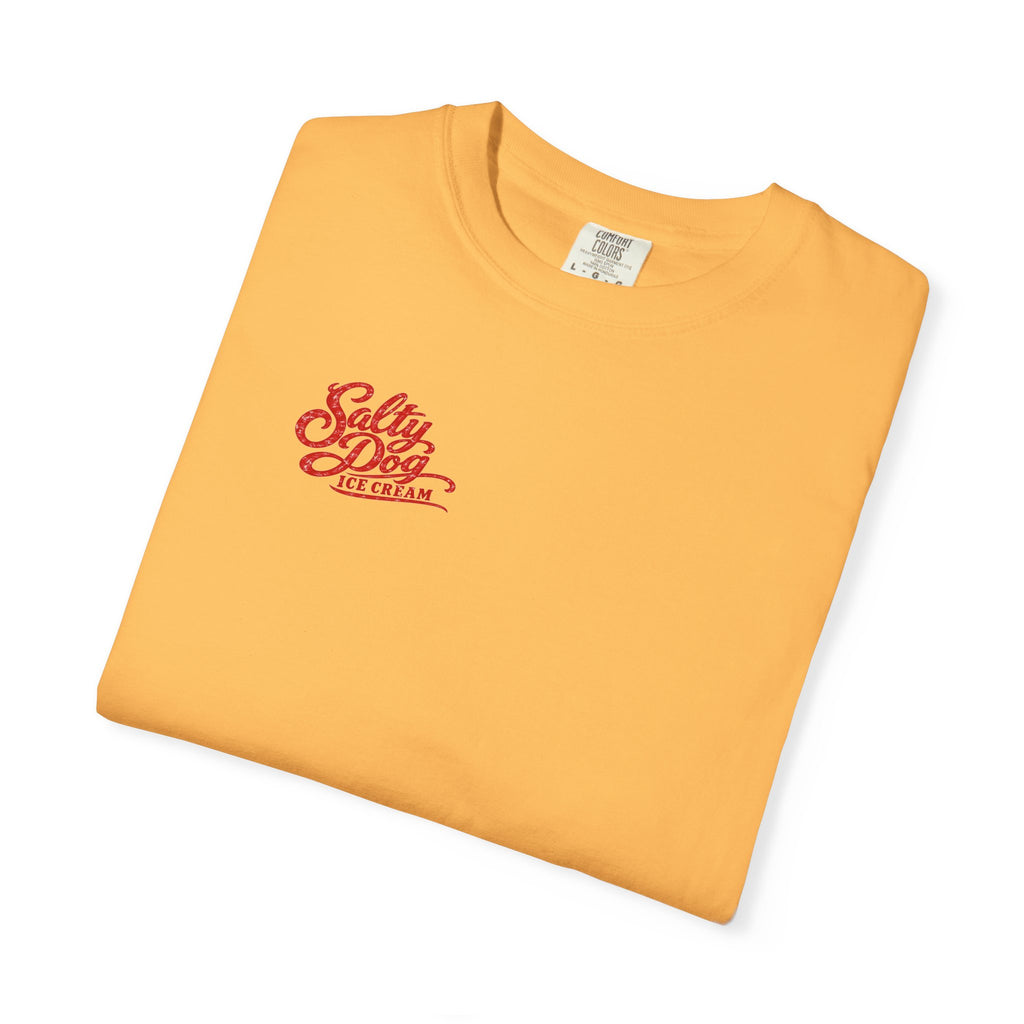Salty Dog Ice Cream - Unisex Garment-Dyed T-shirt