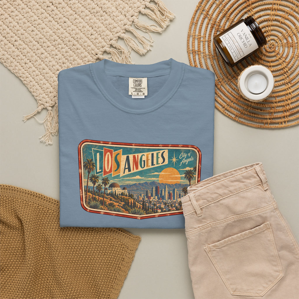 Los Angeles - Unisex Garment-Dyed T-shirt