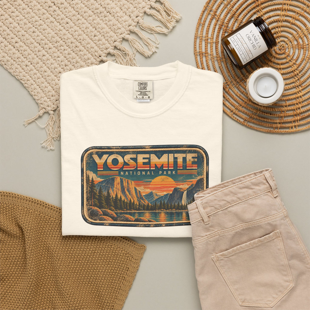 Yosemite - Unisex Garment-Dyed T-shirt