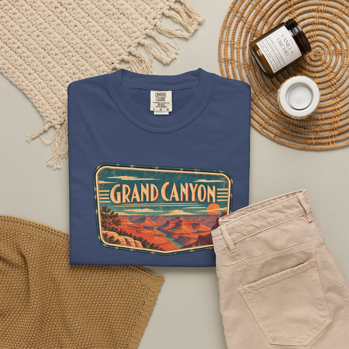 Grand Canyon - Unisex Garment-Dyed T-shirt