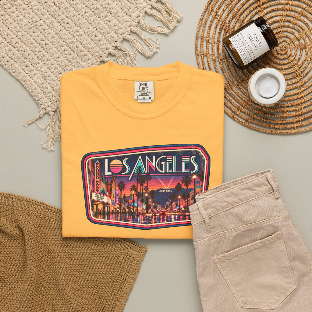Los Angeles - Unisex Garment-Dyed T-shirt