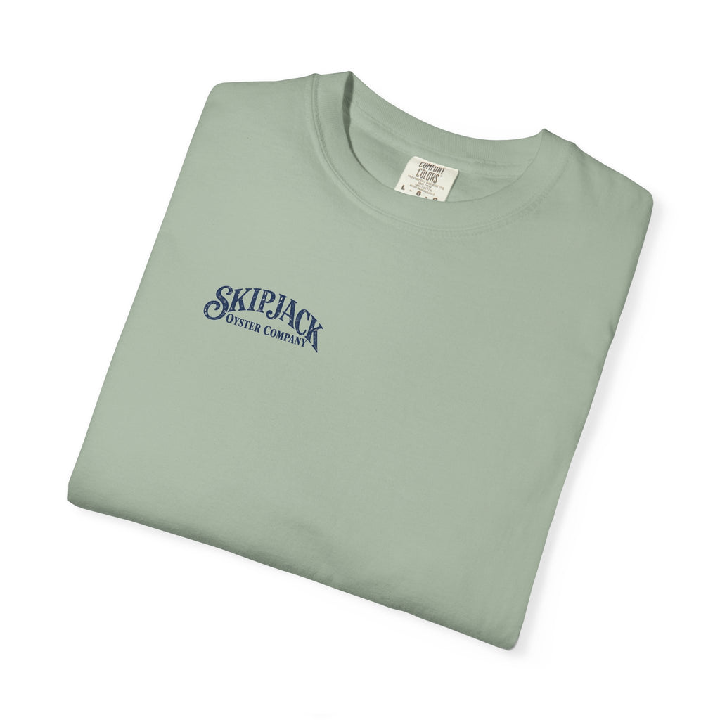 Skipjack Oyster Company - Unisex Garment-Dyed T-shirt
