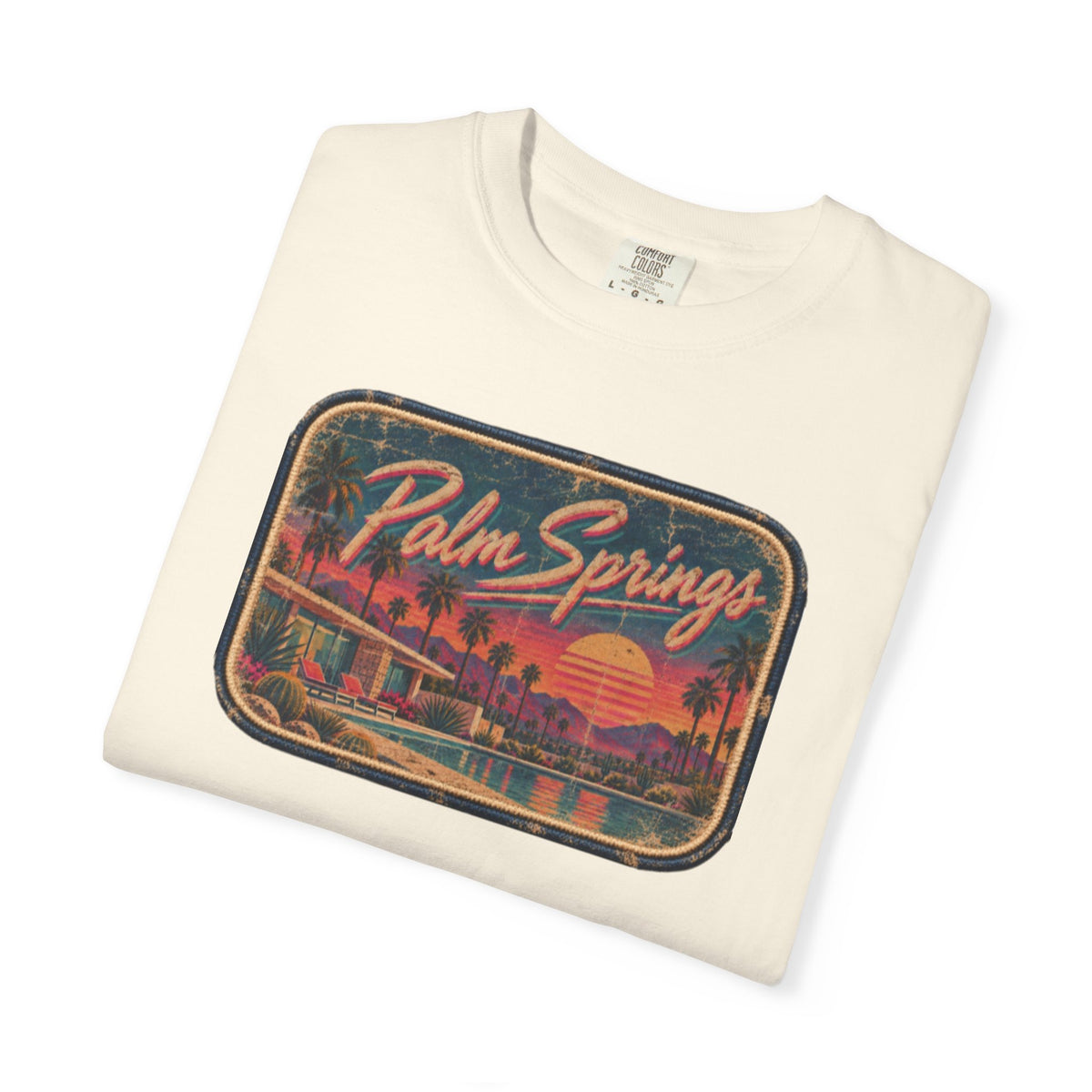 Palm Springs - Unisex Garment-Dyed T-shirt