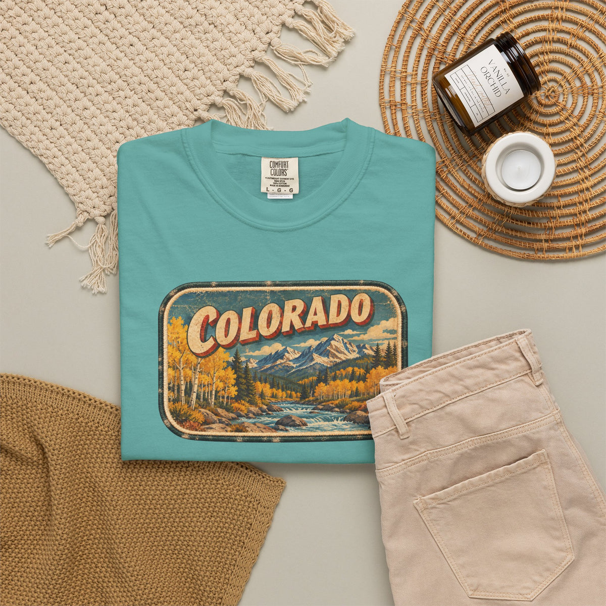 Colorado - Unisex Garment-Dyed T-shirt