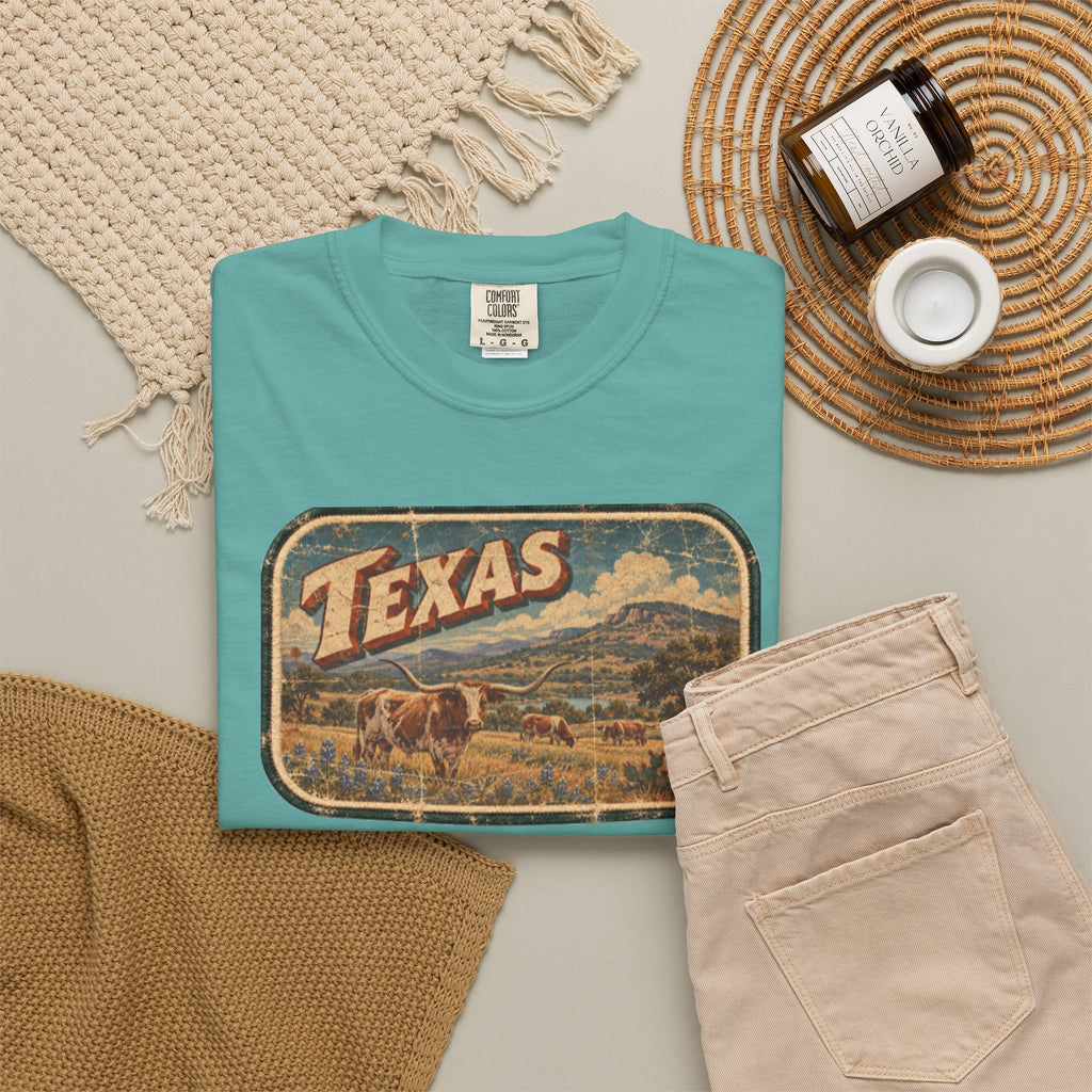 Texas - Unisex Garment-Dyed T-shirt