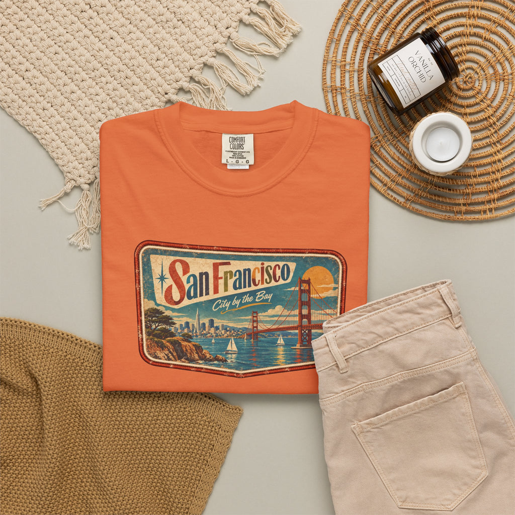 San Francisco - Unisex Garment-Dyed T-shirt