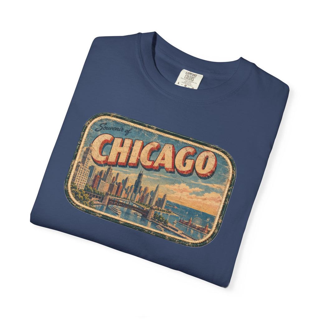 Chicago - Unisex Garment-Dyed T-shirt