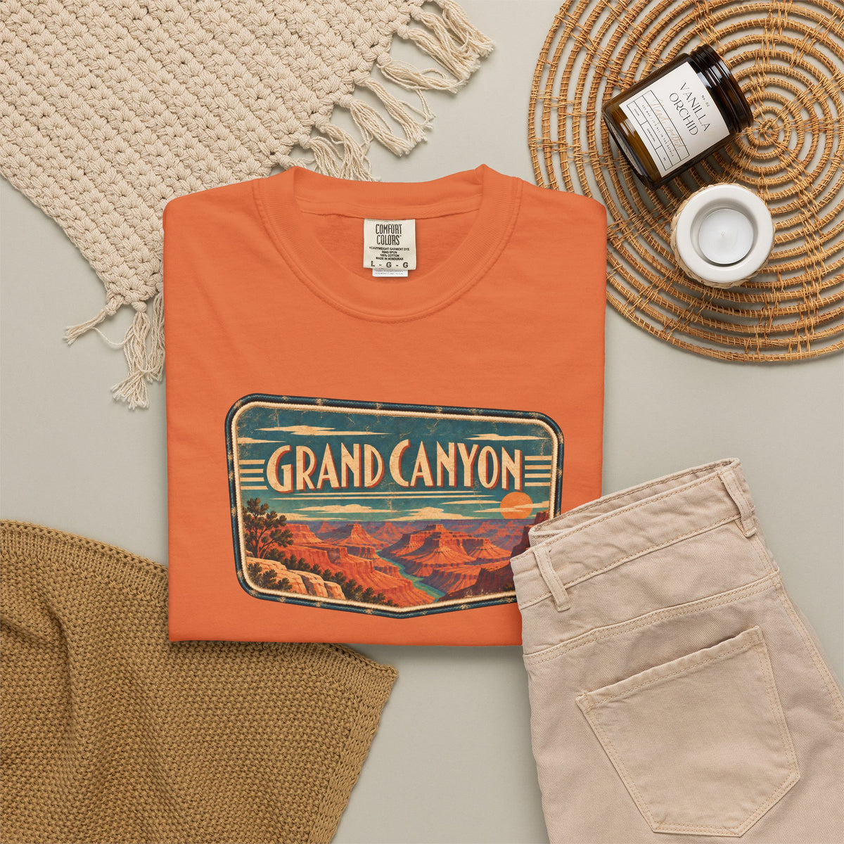 Grand Canyon - Unisex Garment-Dyed T-shirt