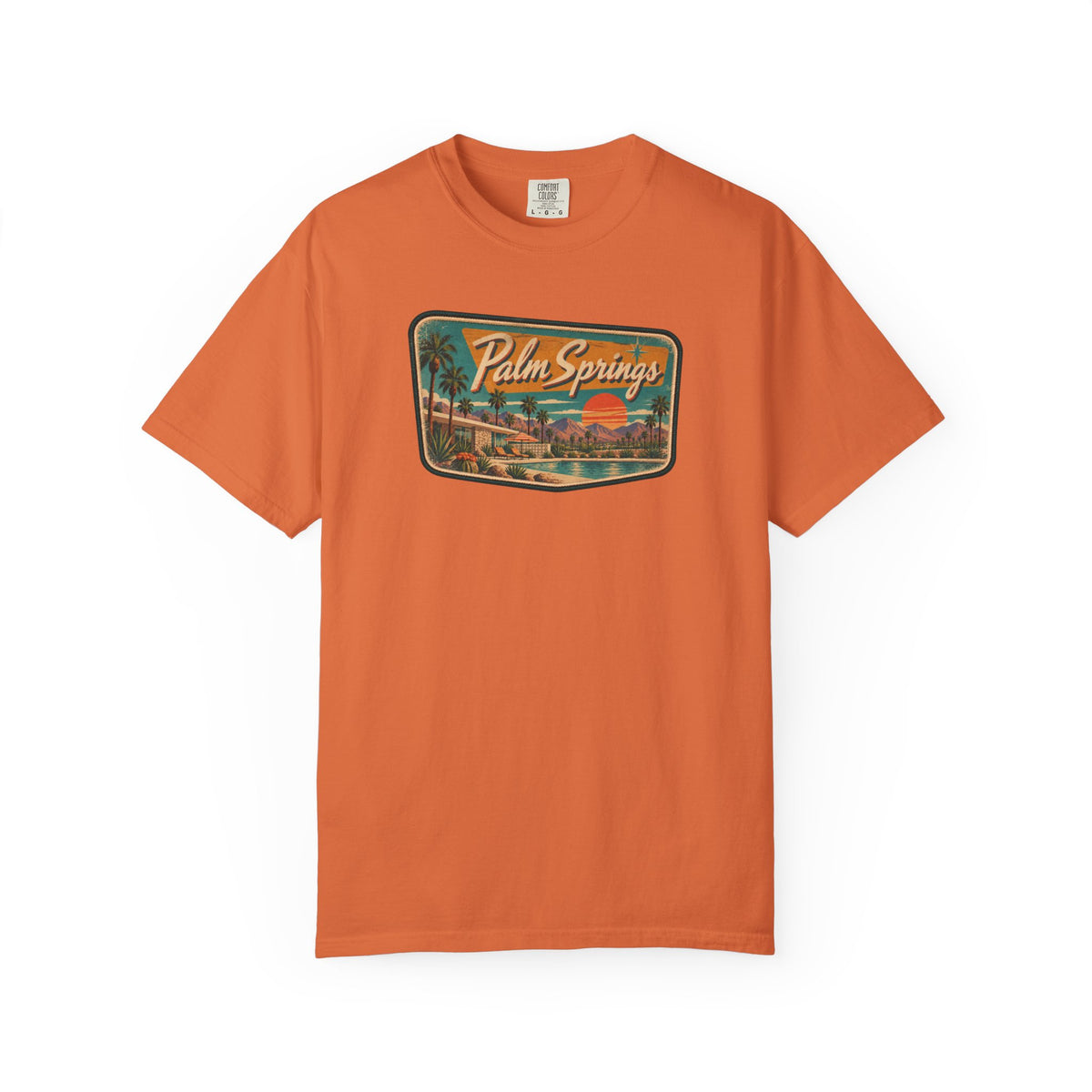 Palm Springs - Unisex Garment-Dyed T-shirt