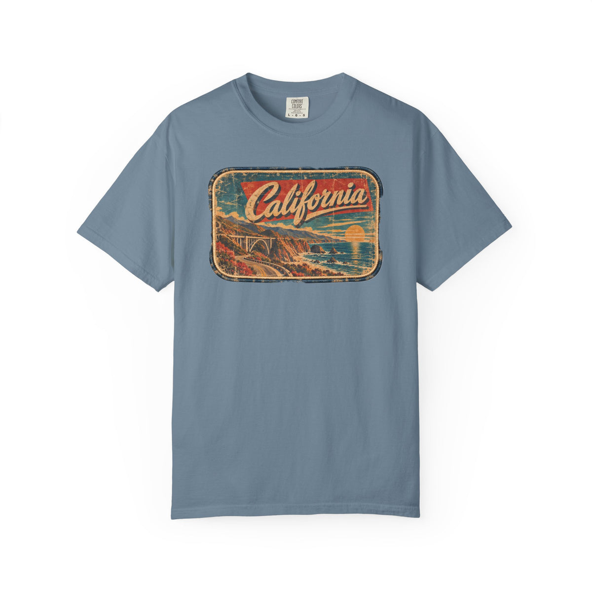 California - Unisex Garment-Dyed T-shirt