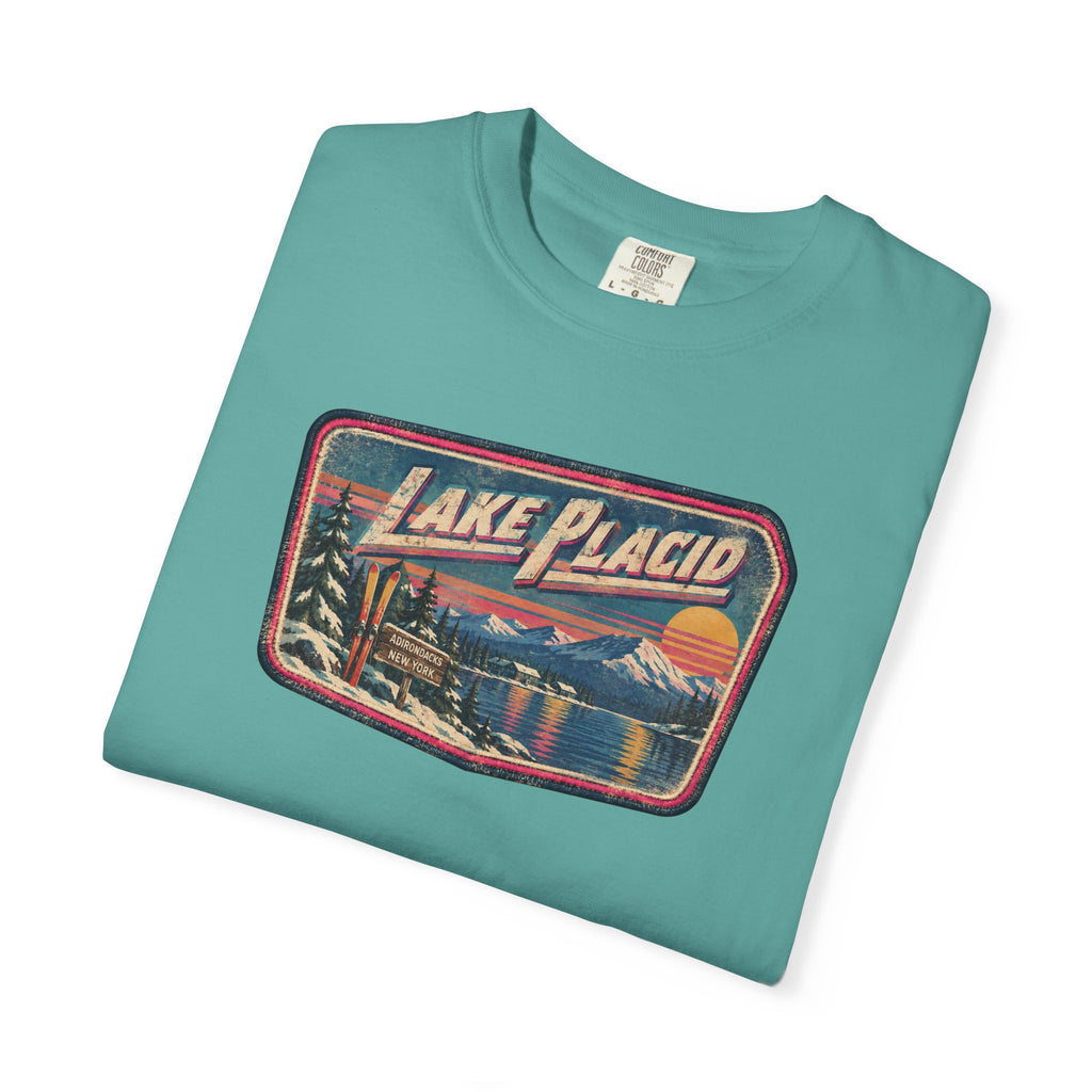 Lake Placid - Unisex Garment-Dyed T-shirt